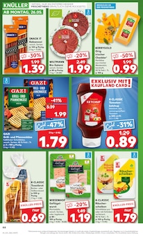 Mettwurst im aktuellen Kaufland Prospekt (Dortmund) Mettwurst im Kaufland Prospekt "Aktuelle Angebote" mit 54 Seiten (Dortmund)