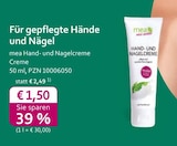 mea - meine apotheke - Hand- und Nagelcreme Angebot im Prospekt Hand- und Nagelcreme bei mea - meine apotheke im Prospekt "" für 1,50 €