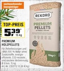 Premium Holzpellets von Rekord im aktuellen OBI Prospekt