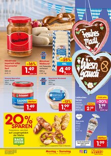 Weißwurst im Netto Marken-Discount Prospekt "Aktuelle Angebote" mit 71 Seiten (Remscheid)