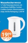 Wasserkocher WK4325 von Severin im aktuellen V-Markt Prospekt für 19,99 €