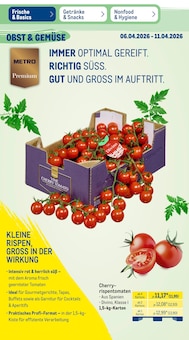 Tomaten im METRO Prospekt "Wochenangebote" mit 52 Seiten (Jena)