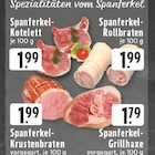 Spanferkel-Kotelett Angebote bei E center Castrop-Rauxel für 1,79 €