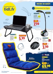 Promos Pouf dans le catalogue "Préparez la rentrée !" de Lidl Pouf en promo dans le catalogue Lidl à la page 27