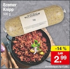 Bremer Knipp von Gut Fehrnhof für 2,99 € bei Zimmermann im Angebot Bremer Knipp von Gut Fehrnhof im aktuellen Zimmermann Prospekt