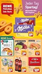 REWE Prospekt "Dein Markt", 32 Seiten, 17.08.2026 - 17.08.2026 Aktueller REWE Prospekt, "Dein Markt", mit Angeboten der Woche, gültig von 17.08.2026 bis 17.08.2026