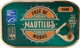 Foie de morue fumé MSC - NAUTILUS en promo chez Intermarché Hyper Nancy à 1,20 €