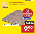 Aktuelle Bettdecke Angebote bei Netto Marken-Discount in Aachen Aktuelles Sommersteppdecke Angebot bei Netto Marken-Discount in Aachen ab 9,99 €