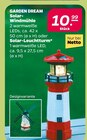 Solar-Windmühle oder Solar-Leuchtturm von GARDEN DREAM im aktuellen Netto mit dem Scottie Prospekt für 10,99 €