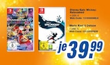 Disney Epic Mickey: Rebrushed oder Mario Kart 8 Deluxe Angebote bei expert Hildesheim für 39,99 €