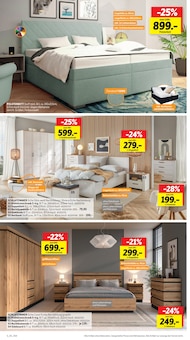 Bett im Sconto SB Prospekt "SCHÖN WOHNEN FÜR DEIN BUDGET!" mit 12 Seiten (Jena)