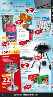 Grillkohle im Sonderpreis Baumarkt Prospekt "... da, wo die Preise ordentlich gestutzt werden!" mit 20 Seiten (Bottrop)