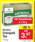 Aktuelles Grüngold Tee Angebot bei Zimmermann in Bremen ab 3,97 €