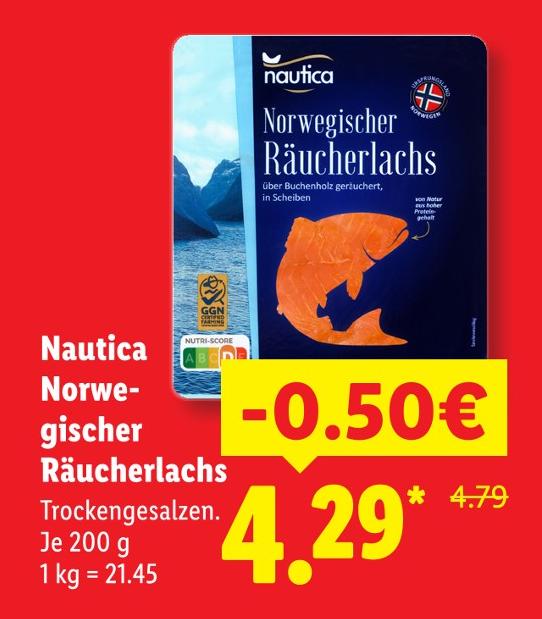 Norwegischer Räucherlachs