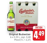 EDEKA Büdingen - Original Budweiser Angebot im Prospekt Original Budweiser bei EDEKA im Büdingen Prospekt für 4,49 €