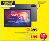 Tablette Redmi Pad 2 à Hyper U dans Bourgon Tablette Redmi Pad 2 à Hyper U dans Bourgon
