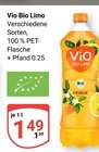 Bio Limo Angebote von Vio bei GLOBUS Halle für 1,49 €
