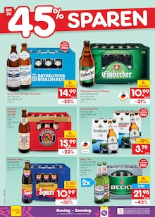 Bier im Netto Marken-Discount Prospekt "Aktuelle Angebote" mit 73 Seiten (Löhne)