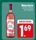 Weinschorle  im aktuellen EDEKA Prospekt für 1,69 €