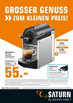 Saturn Prospekt "GROSSER GENUSS >> ZUM KLEINEN PREIS!", 1 Seiten, für Neu-Ulm, 15.12.2019 - 19.01.2020 Saturn Prospekt "GROSSER GENUSS >> ZUM KLEINEN PREIS!", 1 Seiten, für Neu-Ulm, 15.12.2019 - 19.01.2020