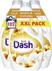 Lessive Liquide Détergent Ambre et Orchidée* - DASH en promo chez Casino Supermarchés Nice à 19,85 €