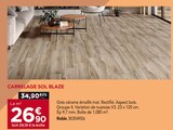 Gedimat Gometz-le-Châtel - Promo Carrelage Sol Blaze Promo Carrelage Sol Blaze à 26,90 € dans le catalogue Gedimat à Gometz-le-Châtel
