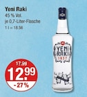 Yeni Raki von Yeni Raki für 12,99 € bei V-Markt im Angebot Yeni Raki von Yeni Raki im aktuellen V-Markt Prospekt