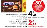 Barres Glacées Snickers - Snickers en promo chez U Express Barres Glacées Snickers - Snickers dans le catalogue U Express