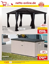 Garten Aufbewahrung im Netto Marken-Discount Prospekt "Aktuelle Angebote" auf Seite 45