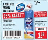 WC Gel im Angebot bei Marktkauf in Ravensburg WC Gel Angebote von Domestos bei Marktkauf Ravensburg für 1,27 €