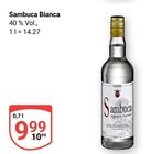 Aktuelle Schnaps Angebote bei GLOBUS in Duisburg Aktuelles Sambuca Bianca Angebot bei GLOBUS in Duisburg ab 9,99 €