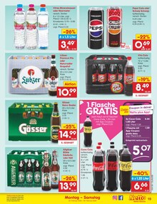 Cola im aktuellen Netto Marken-Discount Prospekt (Gera) Cola im Netto Marken-Discount Prospekt "Aktuelle Angebote" mit 59 Seiten (Gera)