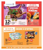 Prospectus E.Leclerc à Villers-Bocage, "E.Leclerc", 24 pages de promos valables du 19/11/2024 au 30/11/2024