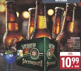 Bier im Angebot bei EDEKA in Bautzen Bier Angebote von Sternquell bei EDEKA Bautzen für 10,99 €