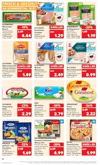 Schnitzel im Kaufland Prospekt "Aktuelle Angebote" mit 48 Seiten (Frankfurt (Main))