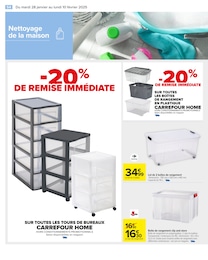 Offre Meuble Bureau dans le catalogue Carrefour du moment à la page 56