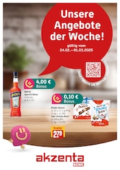 Aktueller Akzenta Supermarkt Prospekt in Wuppertal und Umgebung, "Aktuelle Angebote" mit 8 Seiten, 24.02.2025 - 01.03.2025