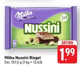 Nussini Riegel im Angebot bei E center in Sindelfingen Nussini Riegel Angebote von Milka bei E center Sindelfingen für 1,99 €