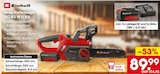 Akku-Kettensäge GC-KS 18 Li Kit Angebote von Einhell bei Netto Marken-Discount Hameln für 89,99 €