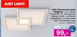 LED-Deckenleuchte "Edging" im aktuellen Möbel Inhofer Prospekt