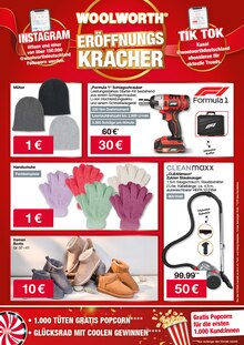 Bohrmaschine im aktuellen Woolworth Prospekt (Hamburg) Bohrmaschine im Woolworth Prospekt "NEUERÖFFNUNG IN HALSTENBEK" mit 8 Seiten (Hamburg)