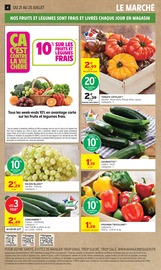 Promos Tomate dans le catalogue "34% EN AVANTAGE CARTE" de Intermarché Super Tomate en promo dans le catalogue Intermarché Super à la page 4