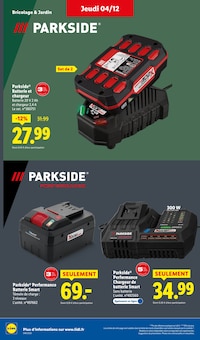 Promo Batterie Outils dans le catalogue Lidl du moment à la page 54