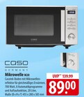 Mikrowelle M20 Angebote von Caso bei famila Nordost Neustadt für 89,00 €