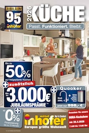 Möbel Inhofer Prospekt: "KÜCHE 2026", 16 Seiten, 06.03.2026 - 21.03.2026