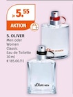 Men oder Women Classic Eau de Toilette 30 ml Angebote von S. OLIVER bei Müller Mönchengladbach für 5,55 €