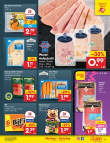 Wurst im Netto Marken-Discount Prospekt "Aktuelle Angebote" mit 65 Seiten (Braunschweig)
