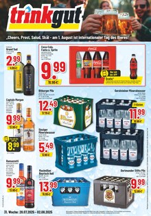 Bitburger im Trinkgut Prospekt "Aktuelle Angebote" mit 6 Seiten (Hemer)