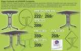 Klapp-Tischserie mit VIVODUR-Tischplatte Angebote bei Opti-Wohnwelt Pforzheim für 222,00 €