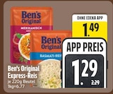 Reis im EDEKA Prospekt Express-Reis von Ben's Original im aktuellen EDEKA Prospekt für 1,29 €